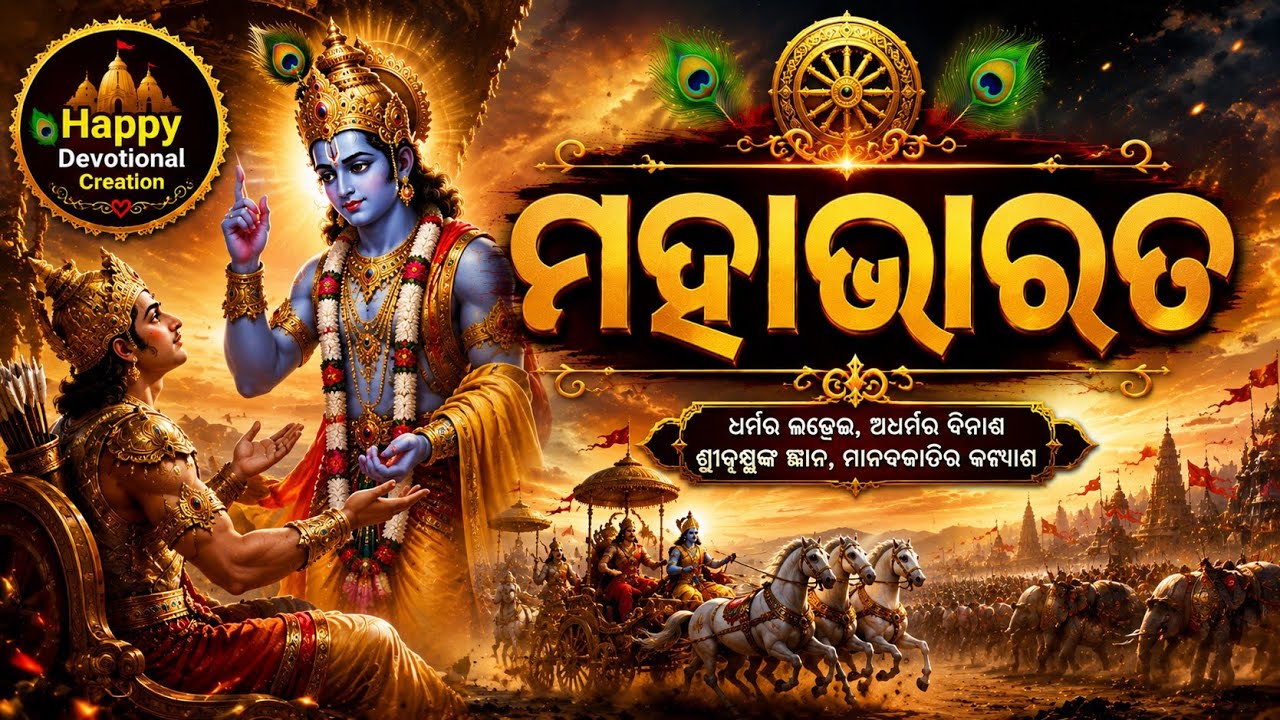 Mu Jagannatha Mu jagatara natha // Mahabharat // ମୁଁ ଚକ୍ରରେ ବୁଲାଏ ସାରା ଜଗତ // Singer:- Subash Das