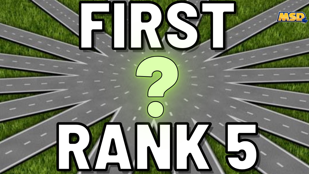 My First Rank 5 Champion is...