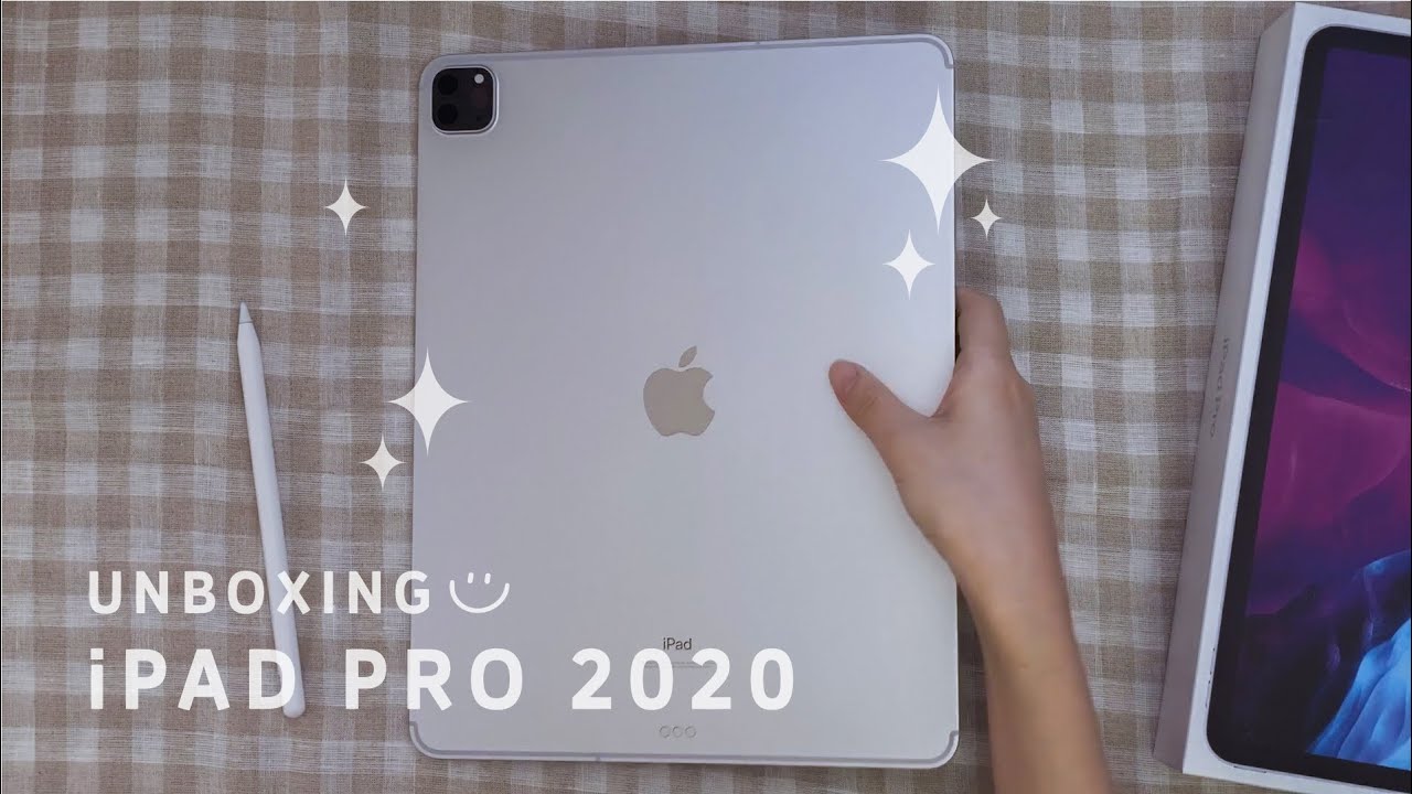 (ENG) 🎁 iPAD PRO 2020 UNBOXING (feat. iPAD Mini5) / 미니5세대 유저의 아이패드 프로 4세대 개봉기🌟