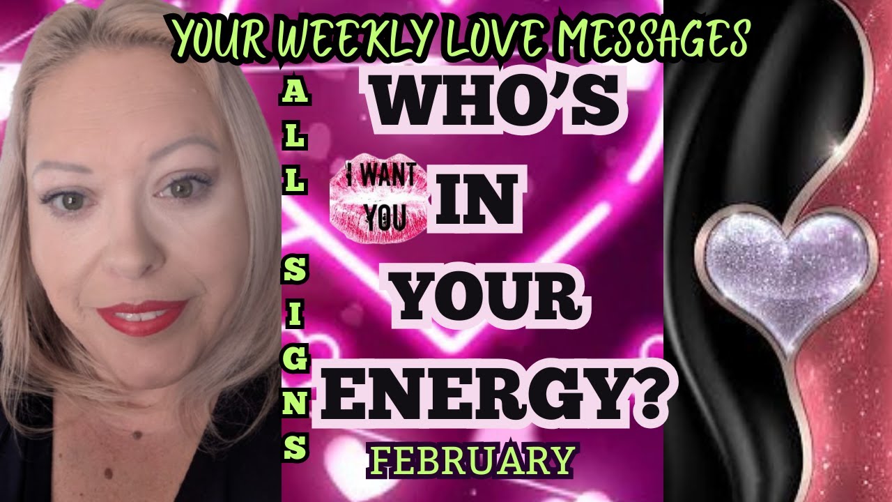 ✨ALL SIGNS✨WHO'S IN YOUR ENERGY?✨WEEK OF FEB 2 2026❤️🌹#tarot #allsigns #tarotreading