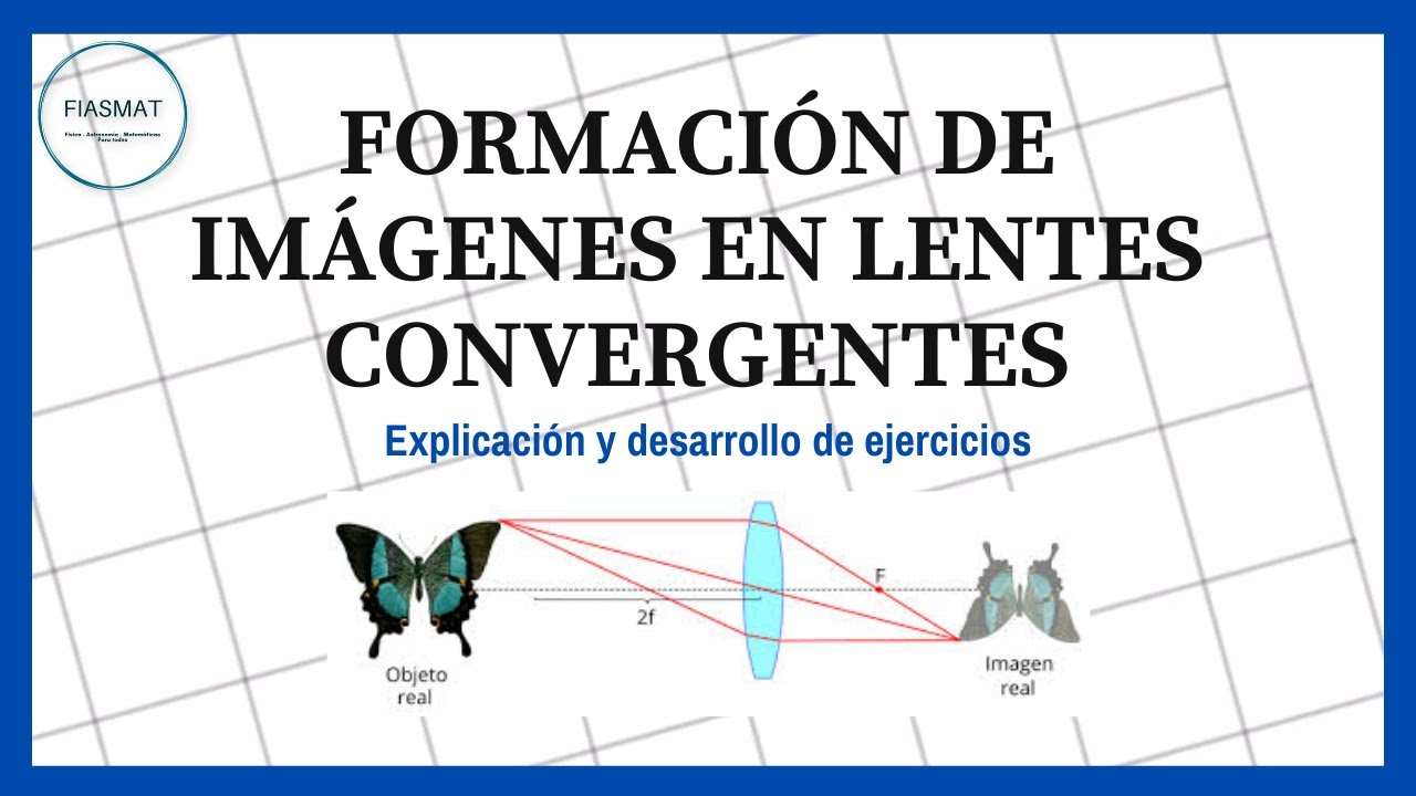 Formación de imagenes en LENTES CONVERGENTES