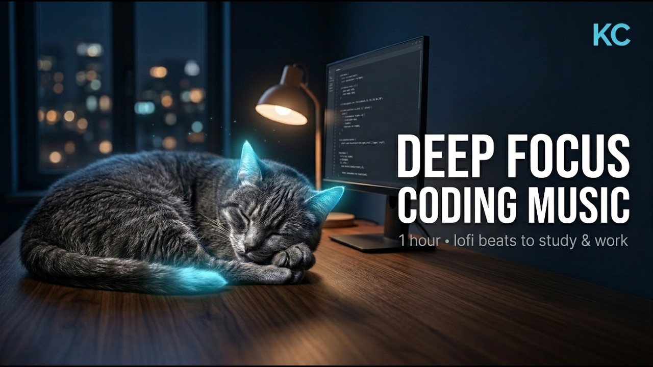 Deep Focus Music for Productivity &ndash; 1 Hour Minimal Ambient Soundscape