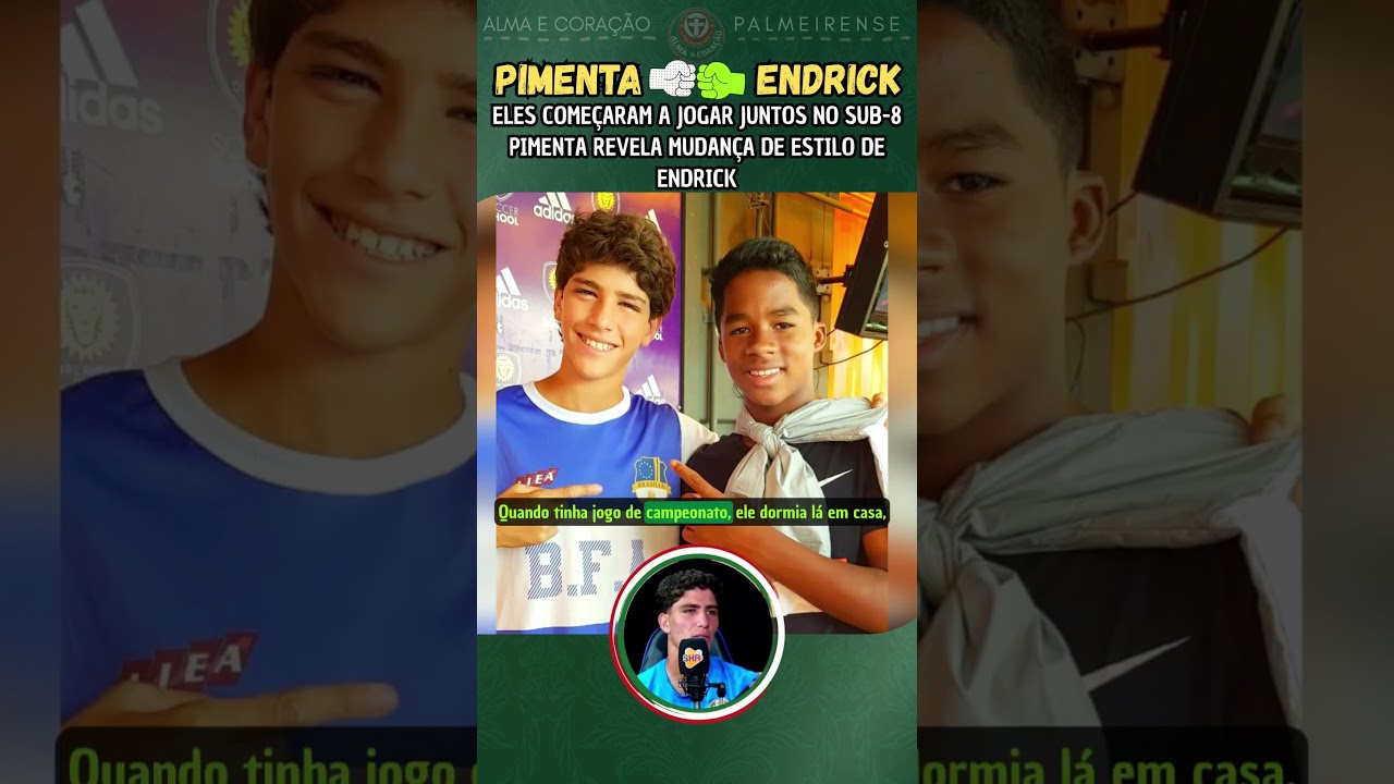 XERIFÃO DO PALMEIRAS NA COPINHA É PARÇA DO ENDRICK