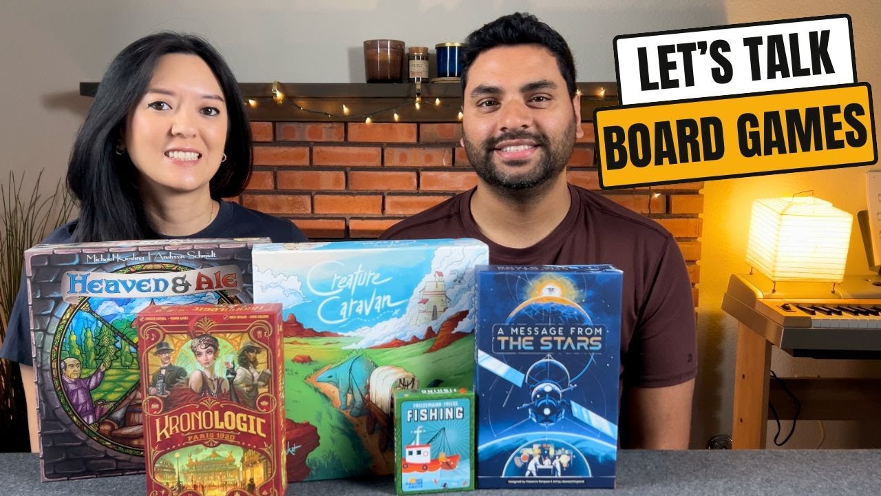 Let's Talk Board Games #39 – 2024 Board Games Reviewed!