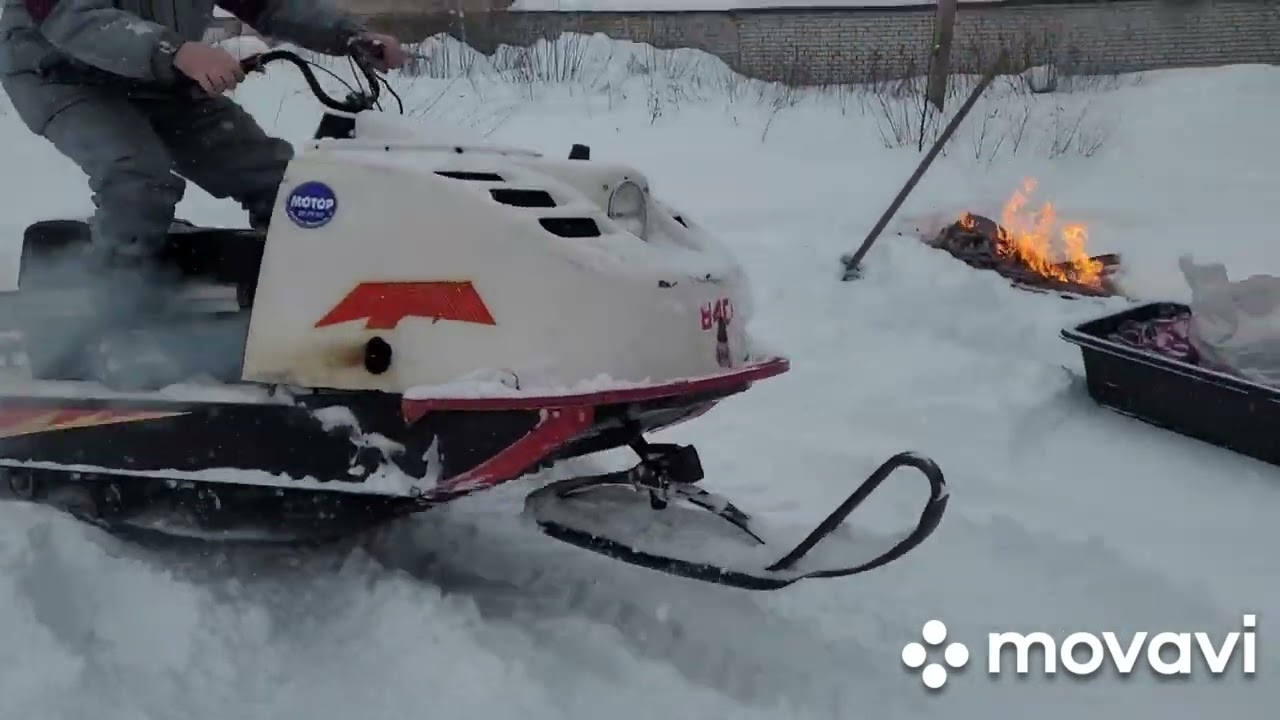 Снегоход Буран с двигателем Лифан 29сил