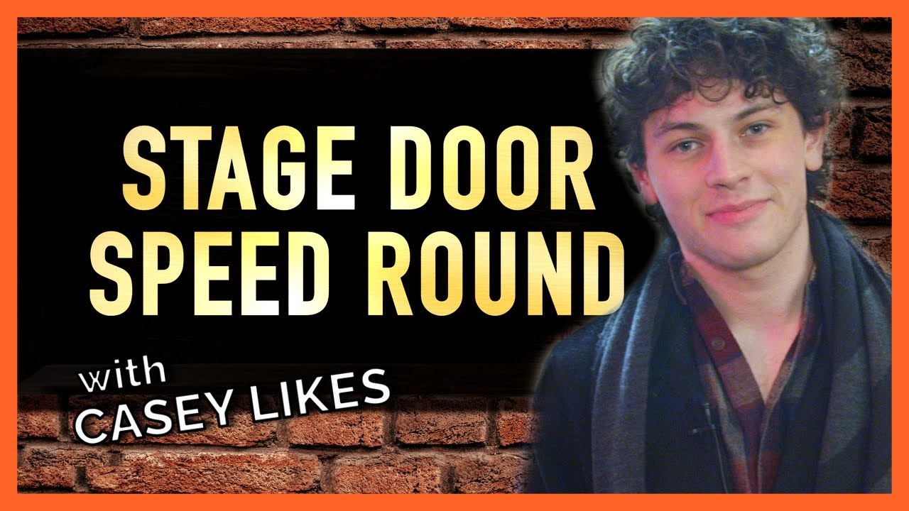 Broadway's Casey Likes talks ALMOST FAMOUS | Stage Door Speed Round