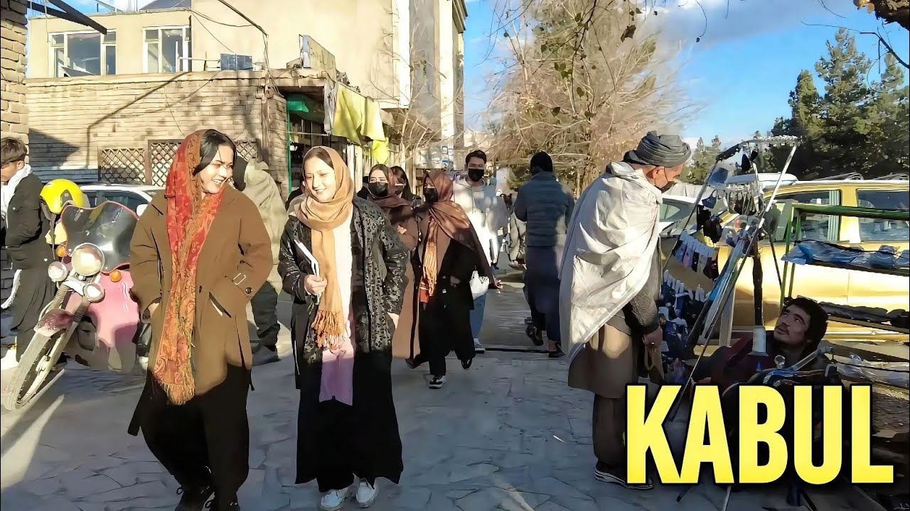 Afghanistan 2025: Walking Through Kabul City [4K Full Walk]