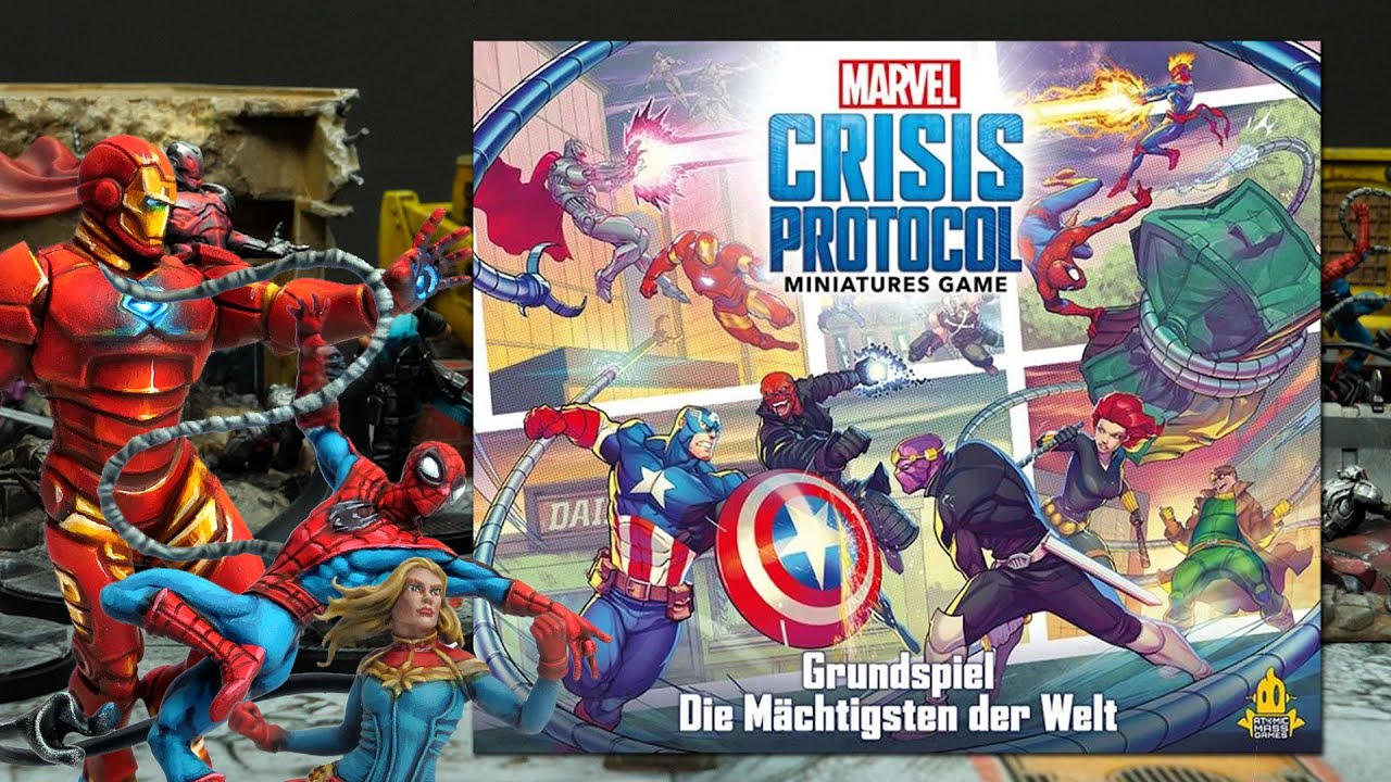 Was ist eigentlich Marvel Crisis Protocol? - Grundspiel Review