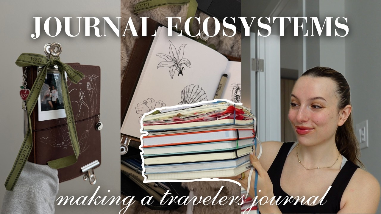 Start Your Journaling Ecosystem 📓 | customize a travelers journal & journal for success