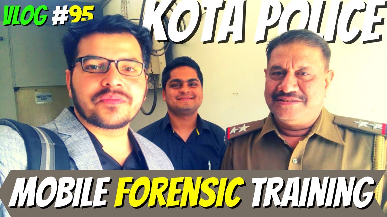 Kota Police Mobile Forensic Training | mobile forensics in hindi | mobile forensics course | Kota