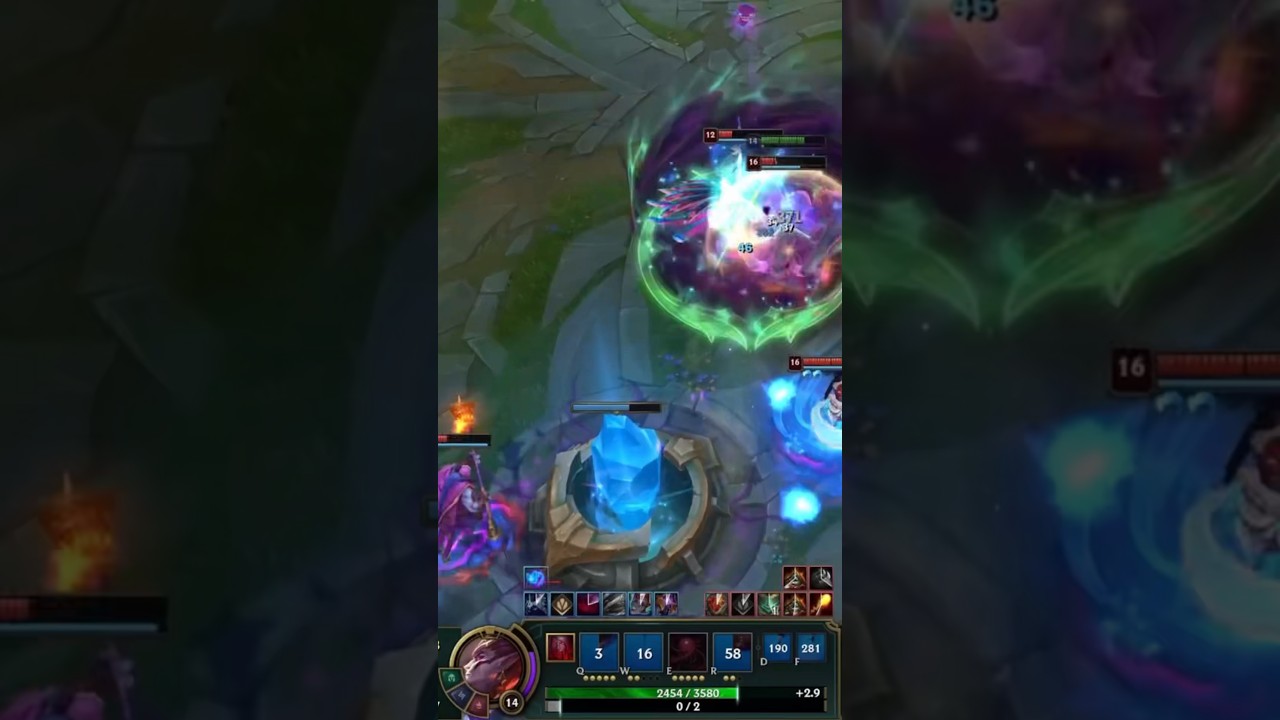 Cannot Finish! 1v4 Vladimir at Base #leagueoflegends #faker #outplayed #vladimir