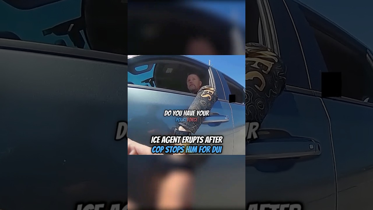 ICE Agent Erupts After Cop Stops Him For DUI 😳