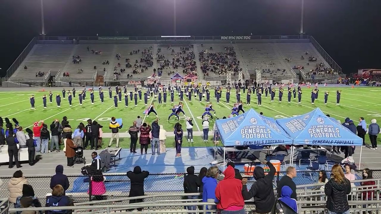 5-Star Marching Machine halftime performance (Senior Night)