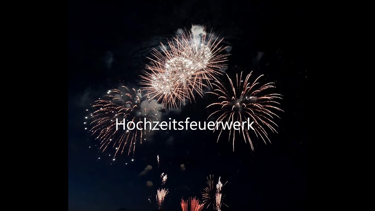 Hochzeitsfeuerwerk - Niklas und Milena, 25.05.2024  #wedding #fireworks #hochzeit #feuerwerk #party