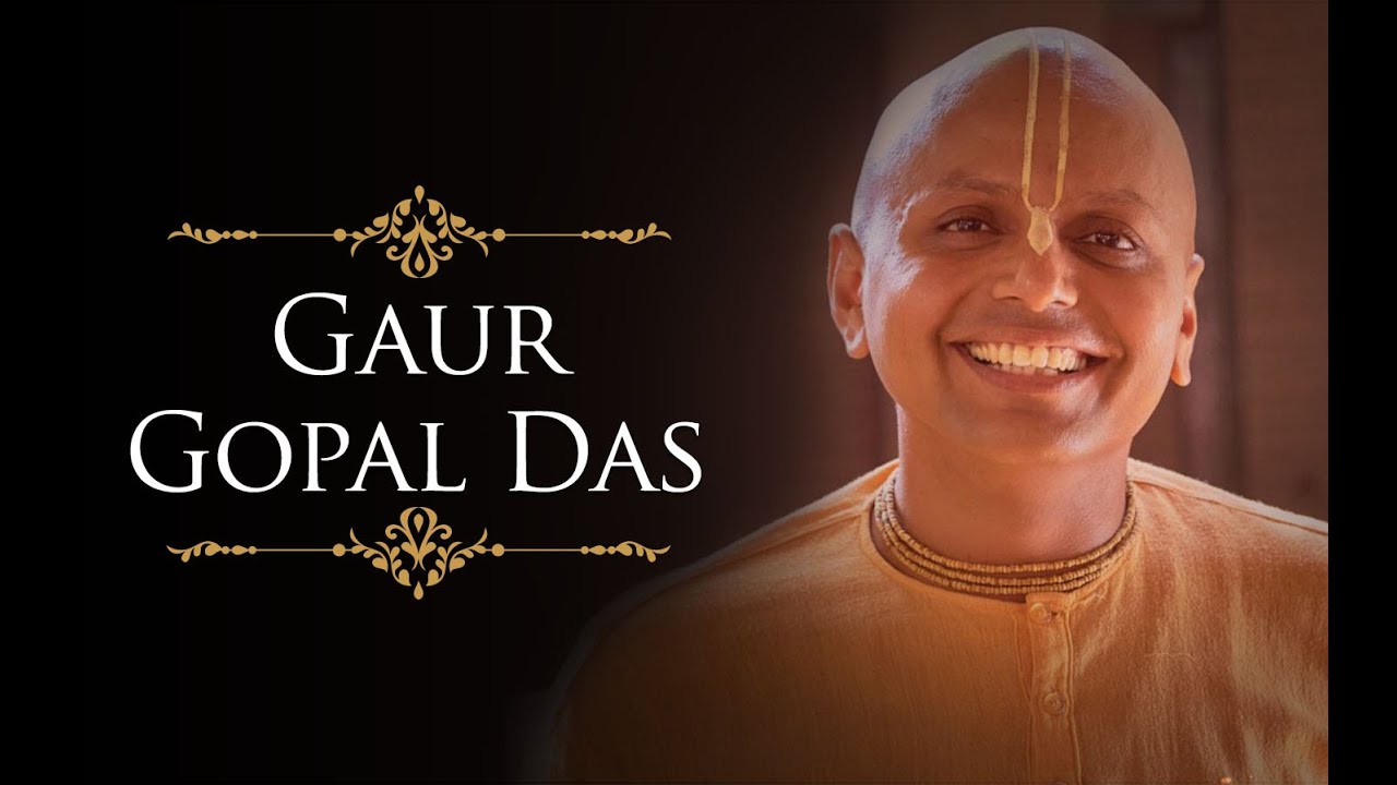 Gaur Gopal Das on how to become happy and how to overcome stress and anxiety