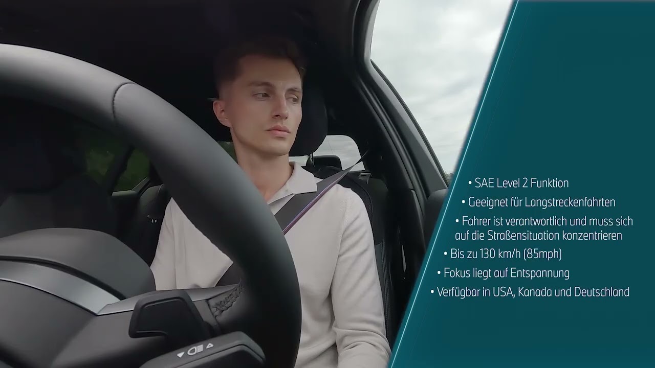 BMW Personal Pilot L3 im 7er / BMW Autobahnassistent (SAE Level 2) im 5er (DE)