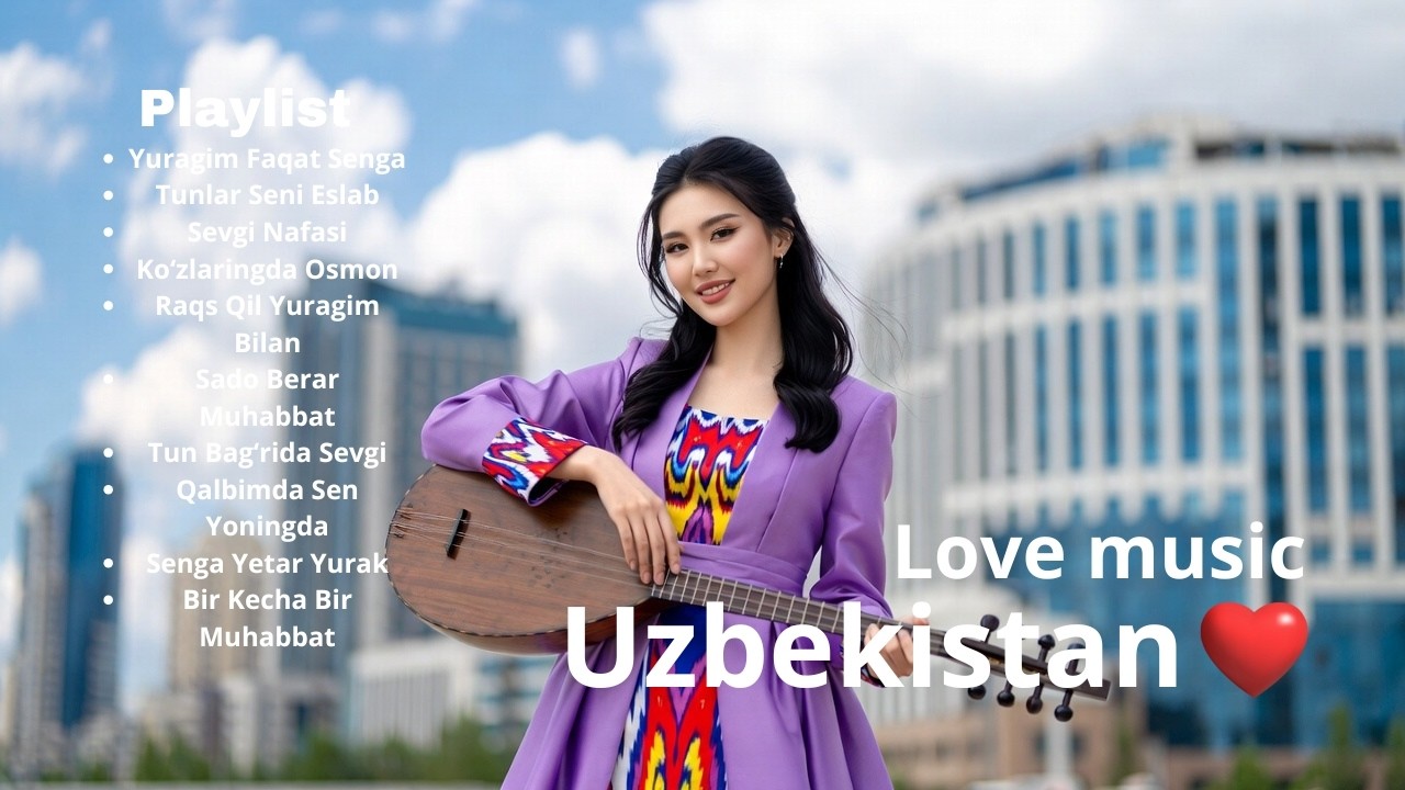 Uzbek Romantic DJ Mix 2026 ❤️ Deep Love Music Collection