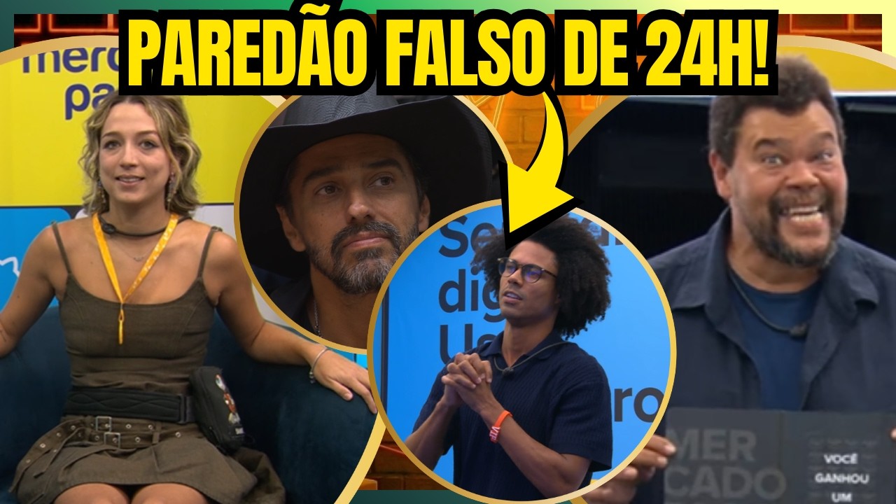 O TOMBO DAS ENQUETES! BRENO VENCE PAREDÃO FALSO E LEVA JULIANO PRO QUARTO SECRETO!