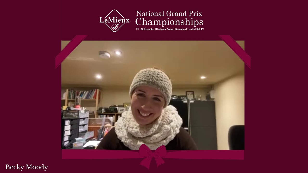 LeMieux Grand Prix Championships Rider Becky Moody