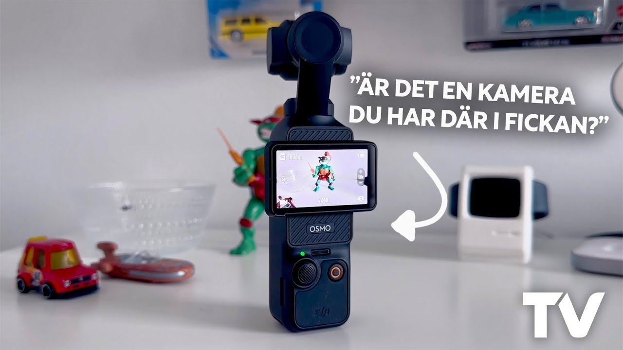 DJI OSMO Pocket 3 – En videokamera för semiproffsets byxficka