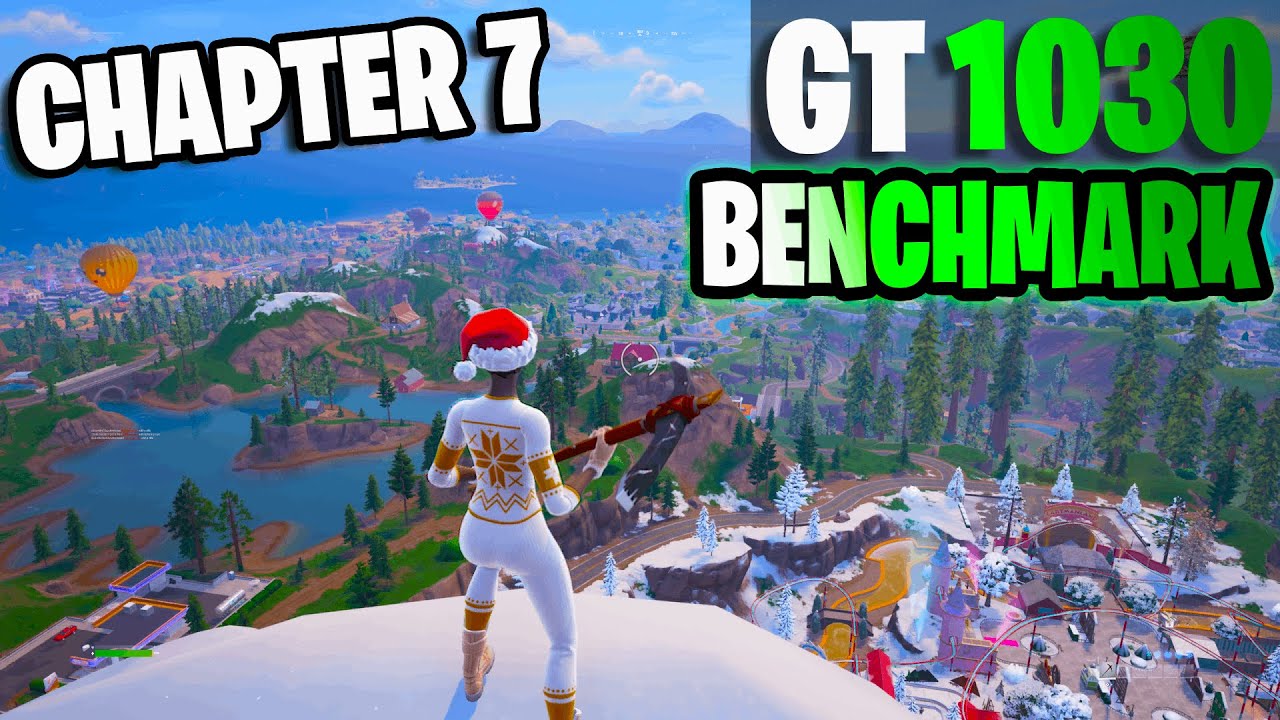 Fortnite Chapter 7 on a $100 PC | GT 1030 Benchmark | Performance Mode
