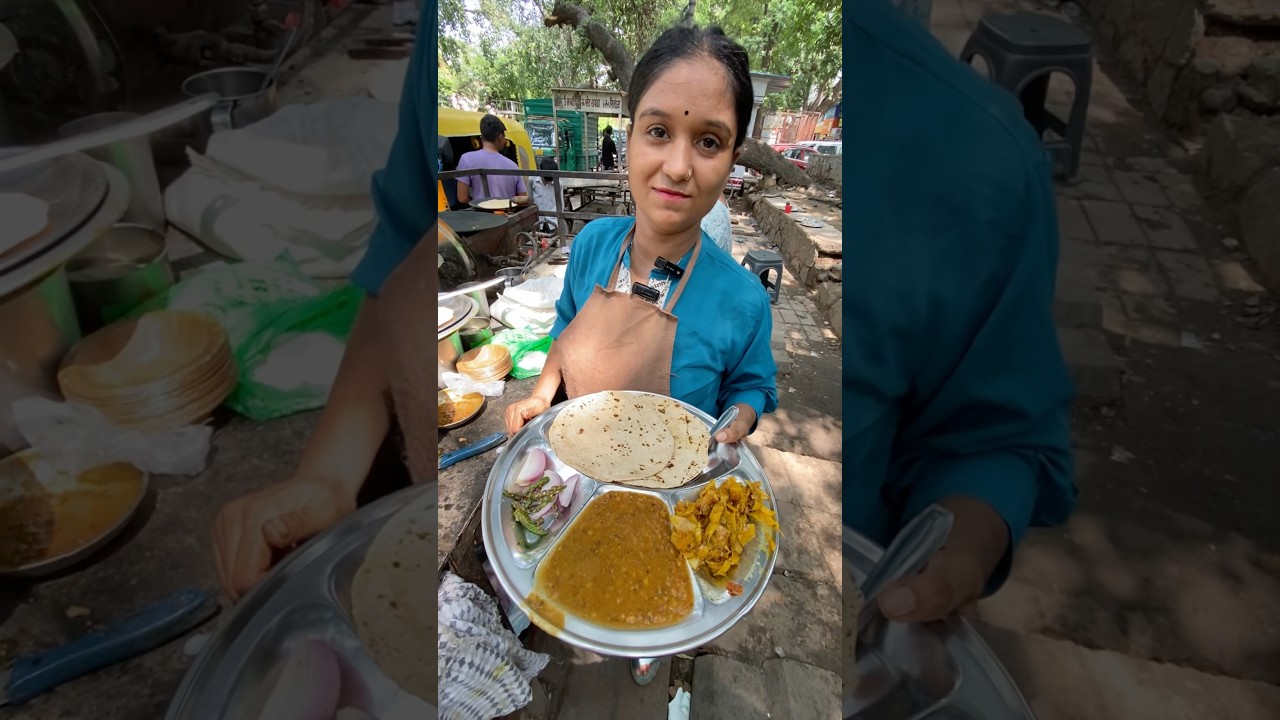 Hardworking lady Selling Cheapest Thali 😱🔥🥀