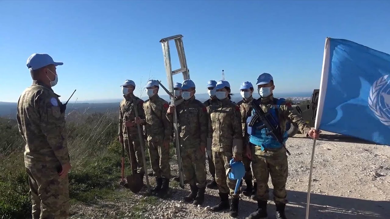Chinese female peacekeepers work on frontline of clearing mines in south Lebanon