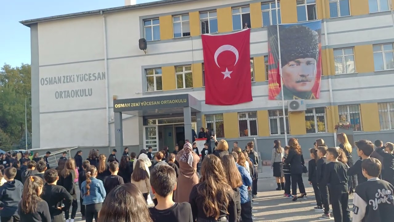 Osman Zeki Yücesan Ortaokulu 10 Kasım 2025 