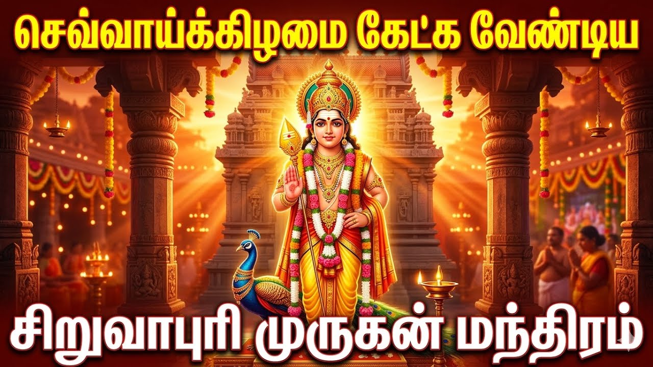 சிறுவாபுரி முருகன் சக்தி மந்திர பாடல் | சொந்த வீடு, முருகன் அருள் | Siruvapuri Murugan Song