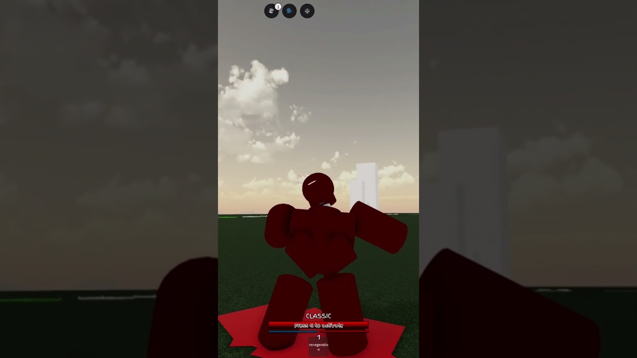 full body regeneration. #jjs #jujutsukaisen #roblox