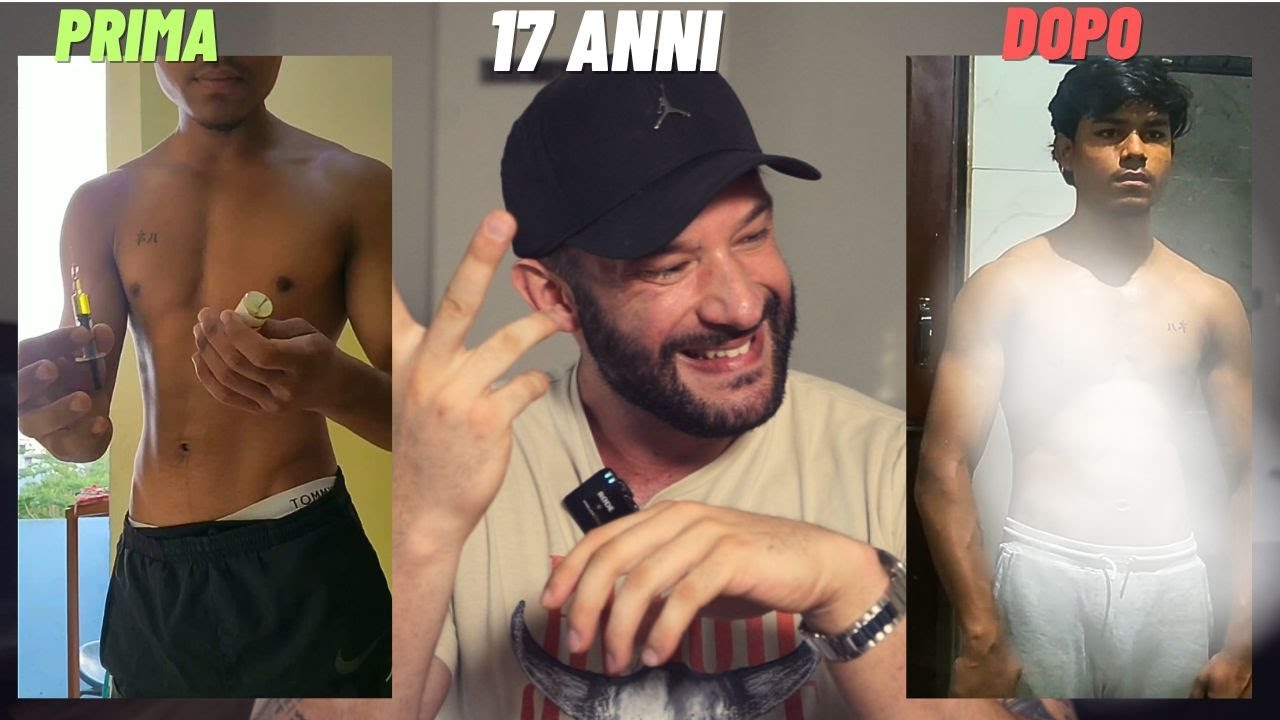 Neofita 30 giorni di anabolizzanti a 17 anni.
