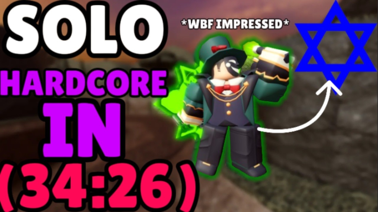 SOLO HARDCORE SPEEDRUN IN 34 MINUTES  [530 GEMS PER HOUR!]