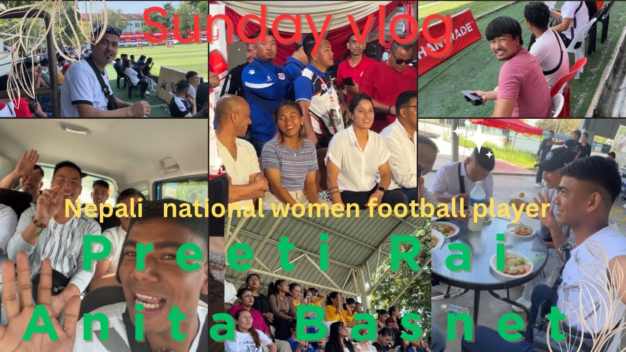 Nepali national football player preeti rai Anita basnet sang  vet ghat #foyupage #newvlog #funny