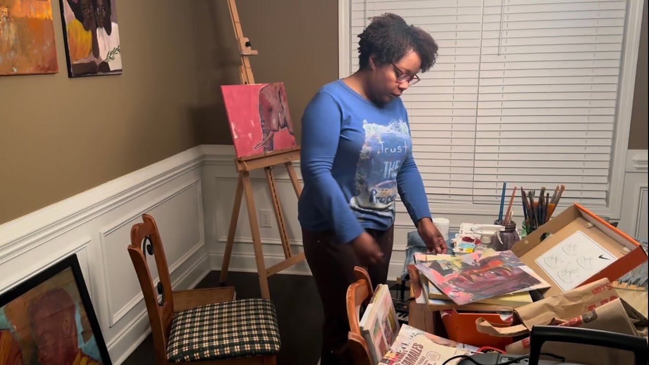 Art Studio Vlog: “Art is not just about self expression 