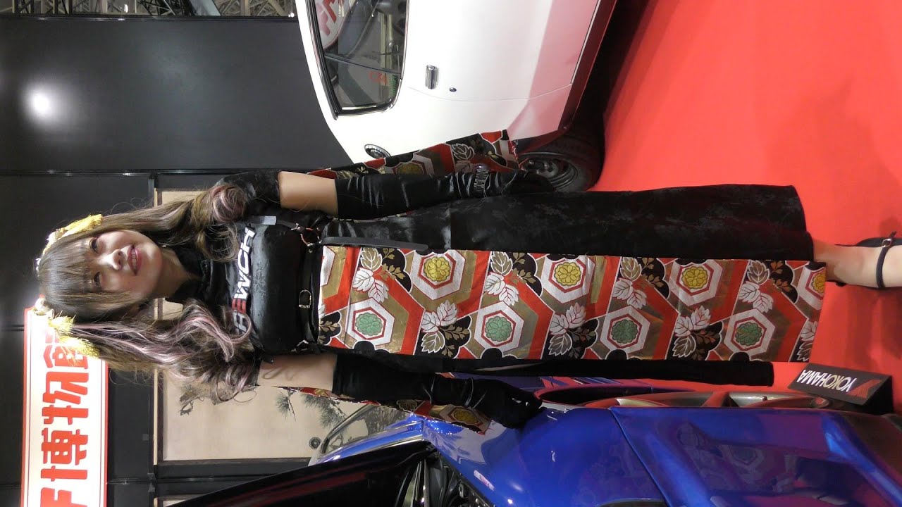 【4K】Booth: CREWCH  / Companion: まるるん / TOKYO AUTO SALON 2024 / 12 - 14 Jan 2024