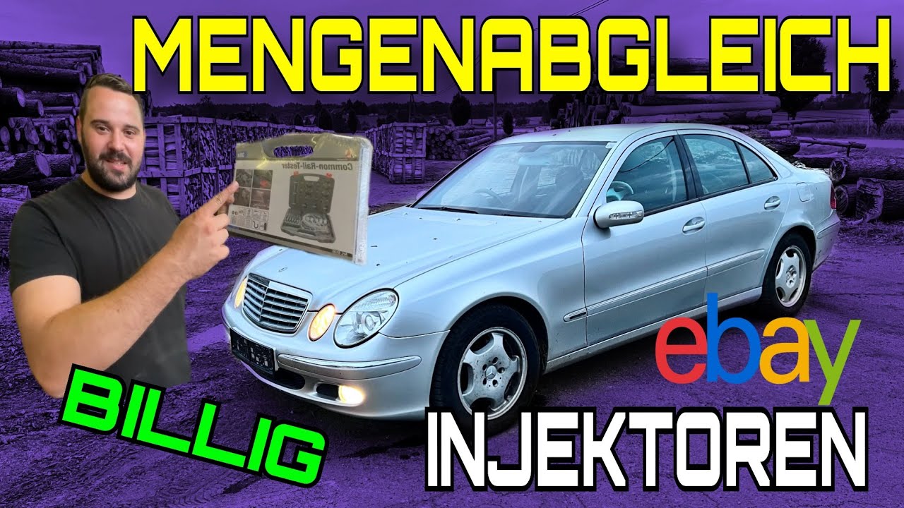 Wie gut ist der BILLIG-INJEKTOR?! - Mengenabgleich am Mercedes-Benz W211 270CDI | WT-GARAGE