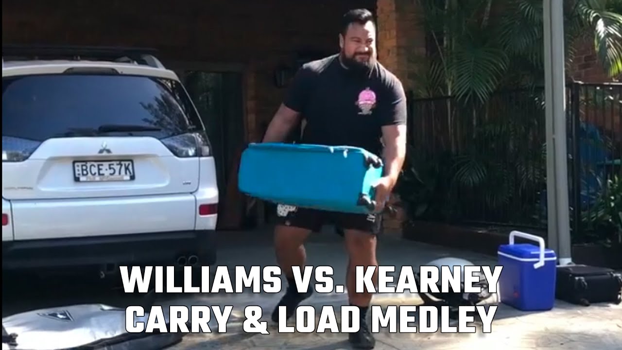 World's Strongest Man: Home Edition - Episode 6 – Eddie Williams vs. Rob Kearney, Carry & Load
