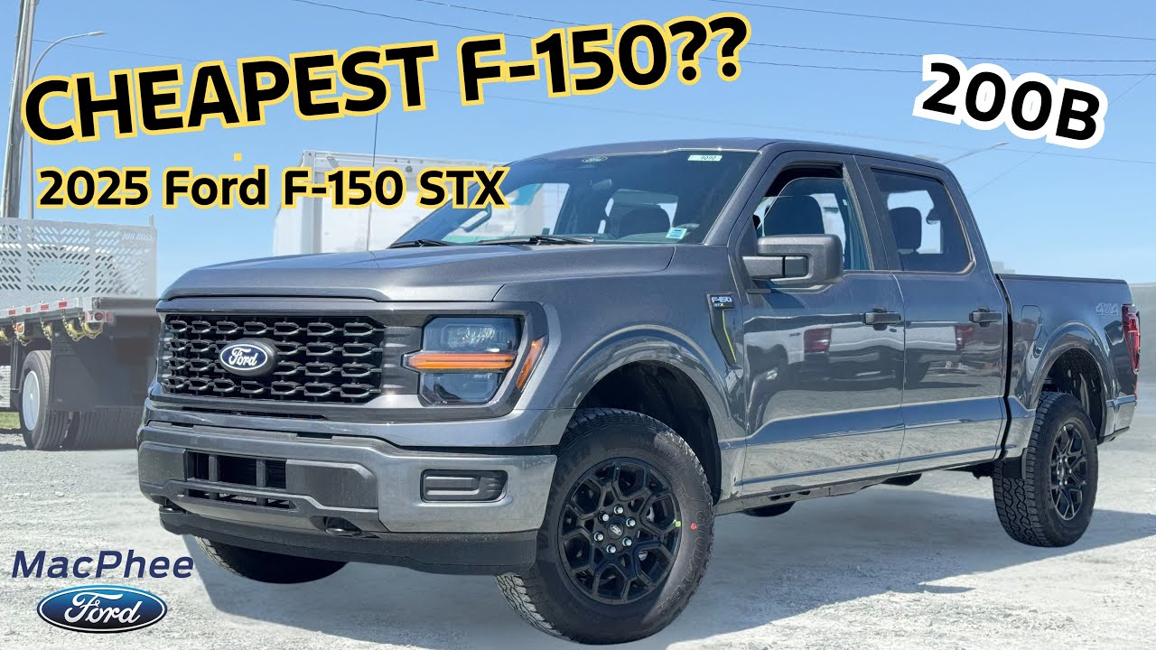 NEW CHEAP F150?? 2025 Ford F-150 STX 200B Review