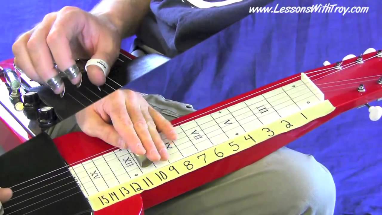 Уроки игры на стил-гитаре C6 Lap - C6 BASICS VOL 7 ​​- Кантри и блюзовые фразы