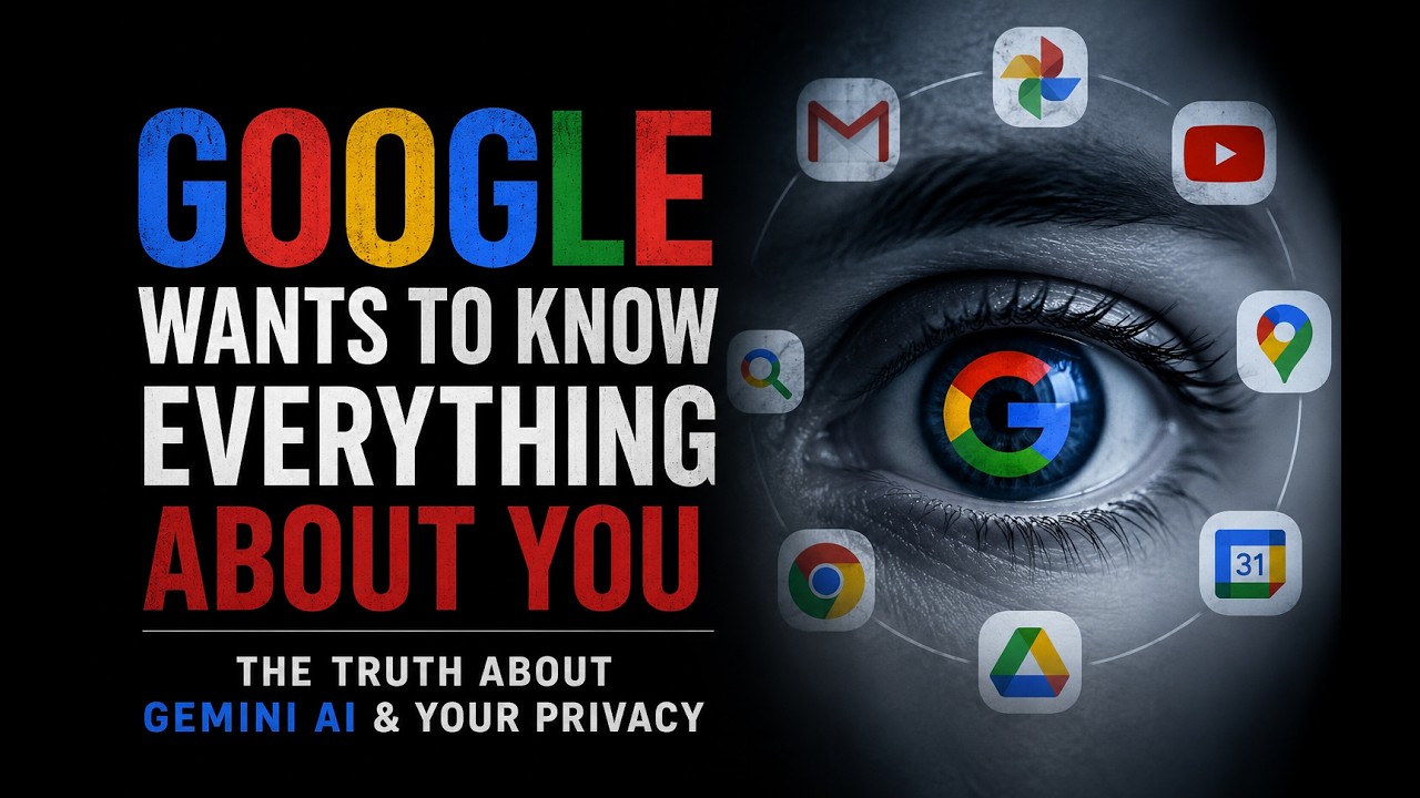 Google Wants to Know Everything About You: The Truth About Gemini AI & Your Privacy