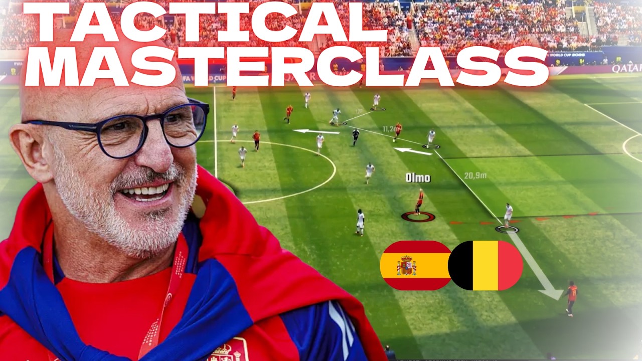How Spain Completely Outplayed Belgium | Spain vs Belgium World Cup Tactical Analysis