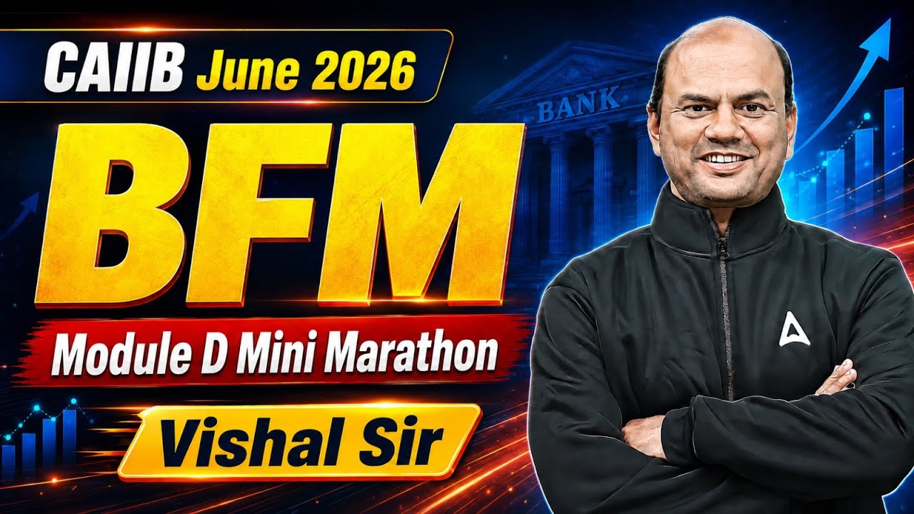 BFM Marathon English Classes | CAIIB BFM Module D Mini Marathon | BFM Marathon June 2026