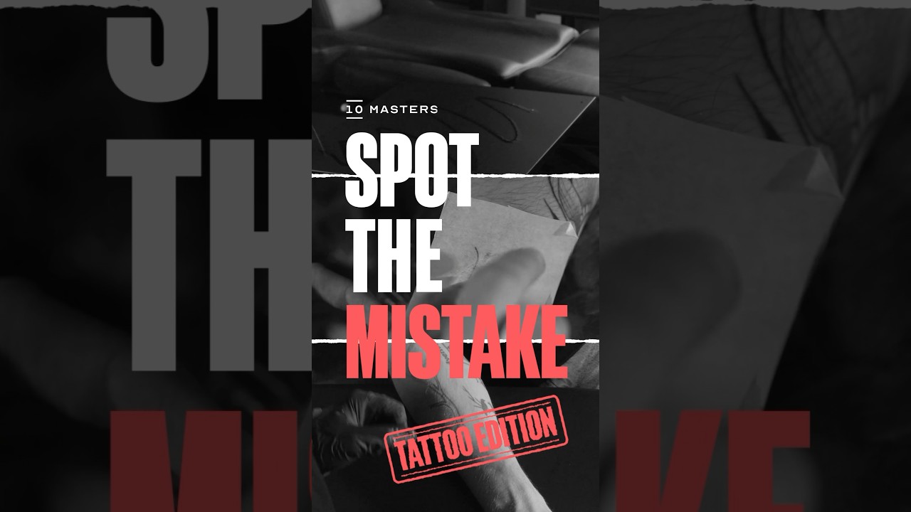 Tattoo challenge: do you know enough #shorts #learntattooing #safetattooing #tattoocourse #tattooer