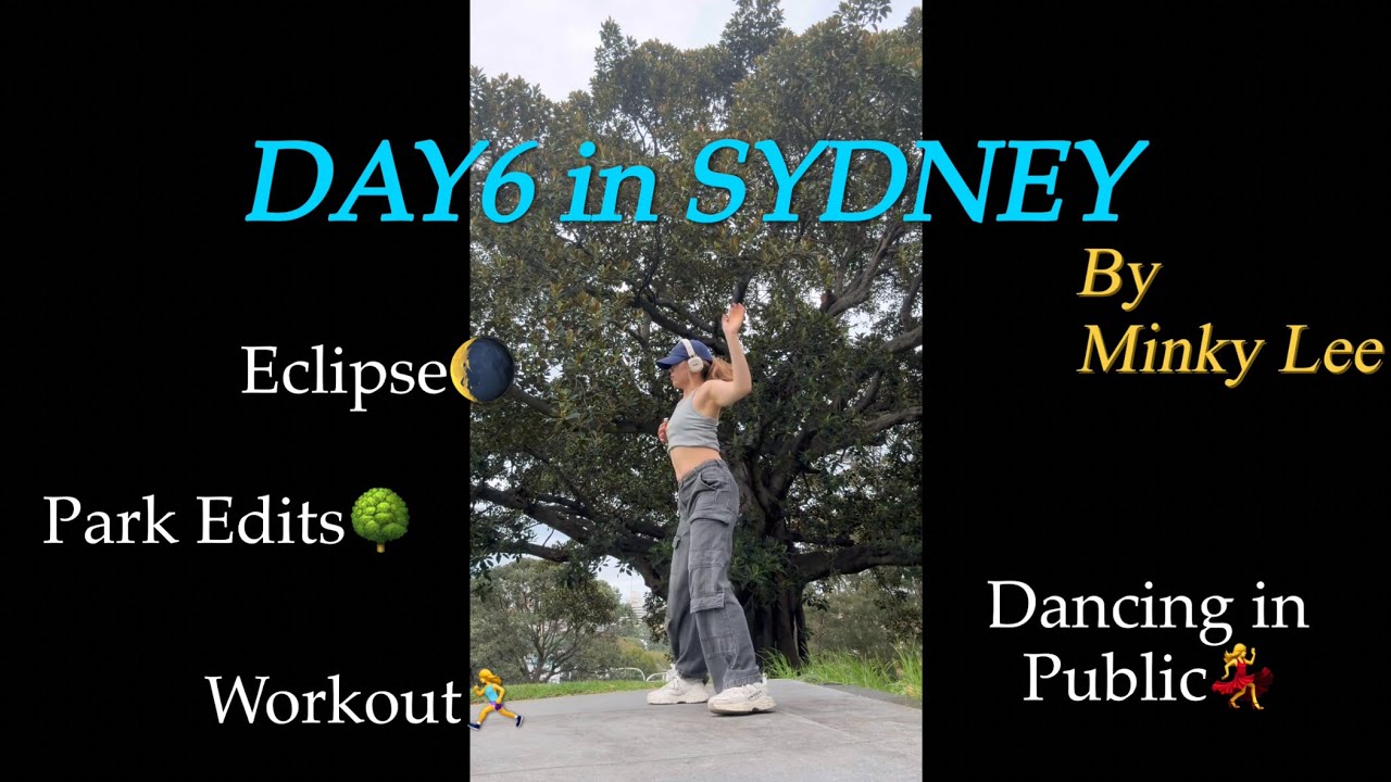 [ENG sub/KOR vo] Dancing in public feels so free 호주 공원에서 자유롭게 춤춰봤어요 #publicdance #sydneylife #vlog