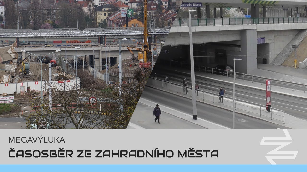 Jak vznikala smyčka Zahradní Město | MEGAVÝLUKA