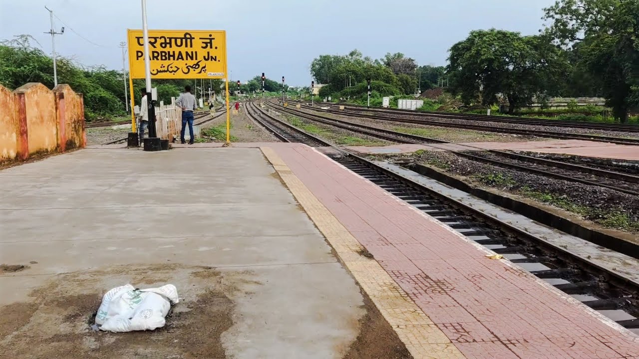Parbhani Electrification update | Foundation work started at Parbhani junction