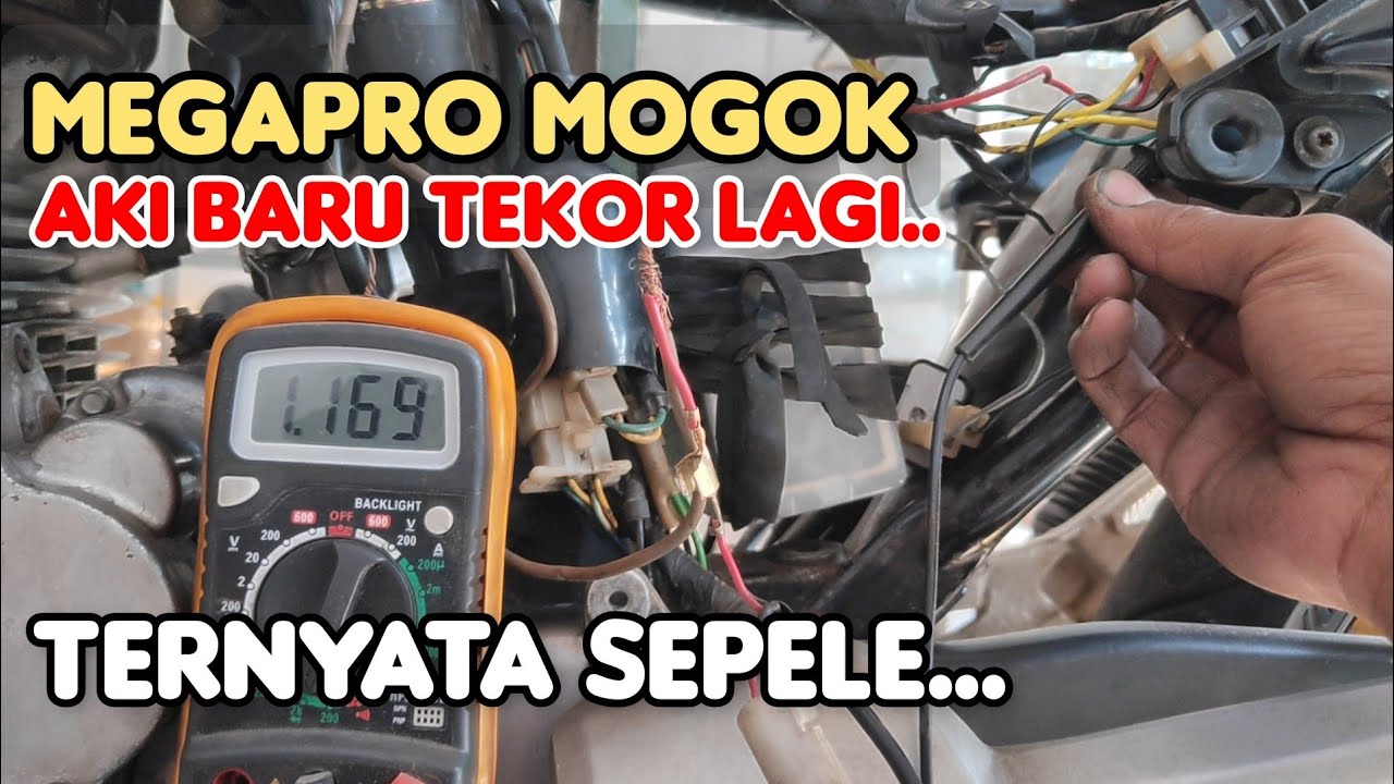 Penyebab Megapro mogok, aki tekor/tidak ngisi, ternyata sepele..