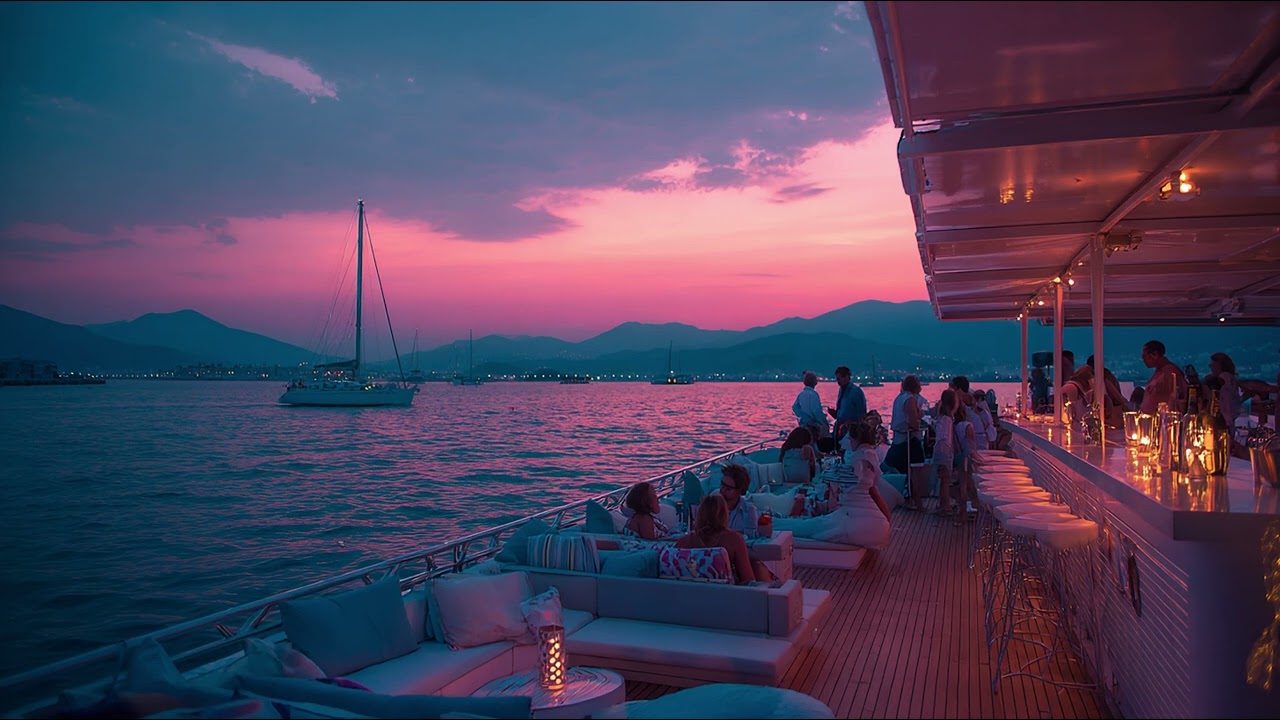 Deep House Sunset Cruise – Relaxing Balearic Beats for Evening Drives 🚤🌅 [1 Hour Mix]