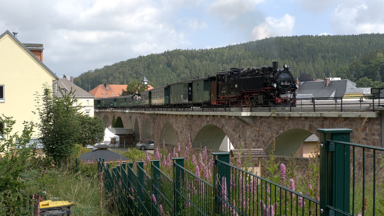 99 1734-5 | auf der Weißeritztalbahn 2024