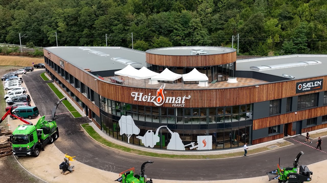 ÉCONOMIE : Inauguration du nouveau siège social de Heizomat France - Saelen Energie